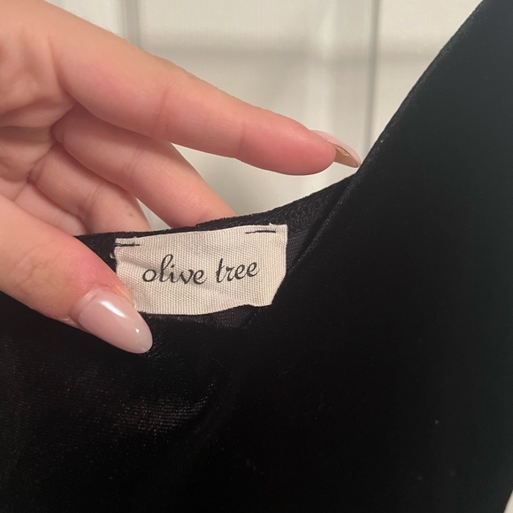 Velvet mini dress - Picture 2 of 3